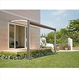 リクシル　彩樹A型　リモコン式　間口　3620×出幅　2000　レッド系　熱線遮断・アクアシャイン レッド系　ブラック