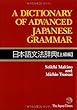 A Dictionary of Advanced Japanese Grammar 日本語文法辞典 [上級編]
