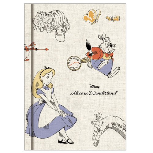 カミオジャパン 17年版 手帳 ダイアリー スケジュール帳 B6 マンスリー アリス ホワイトラビット 文具百貨