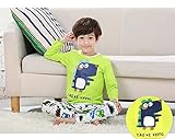 (チェリーレッド) CherryRed 子供 男の子 ファション パジャマ ルームウェア 部屋着 寝間着 上下2点セット 長袖 フリース 春秋向け リラックス 快適 気持ち良い コットン 120 グリ