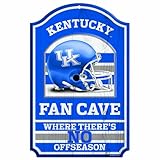 WinCraft Michigan Wolverines "ファンCave " Wood Sign