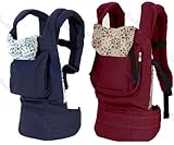 (プリンセス)Princess2件セット 抱っこ紐新生児 ベビーキャリア 5ヶ月-2歳ベビーに アクティブ オリジナル 調節可能 フリーサイズ 3Way Baby Carrier 対面抱き、おんぶ、腰
