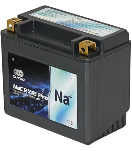 Amazon | OUTDO NaCRX5L Pro ナトリウムイオンバッテリー バイク用