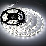Battery Powered Led Strip Lights，Geekeep Waterproof Flexible LED Light Strips SMD 5050 LED Ribbon Li