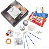 金継ぎセット 割れた陶器の修復 かなつぎセット 19点セット 金継ぎ スターターキット 金銀粉 薄め液 うるし漆 エポキシ接着剤 合成樹脂 説明書 付き 初心者でもわかりやすい