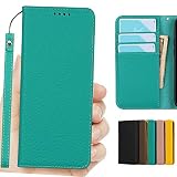 Cavor iPhone12 Pro iPhone12 手帳型 ケースiPhone12 Pro財布ケースiPhone12カード収納 iPhone 12 Pro手帳型カバー iPhone12 Pro カバー本皮牛革レザーiPhone 12 手帳型ケース iPhone12 携帯カバーiPhone12 財布型カバー ライチ紋真皮 付きの専属ストラップ同梱なので 横置 軽量 耐久性多機能【マネーグリーン】