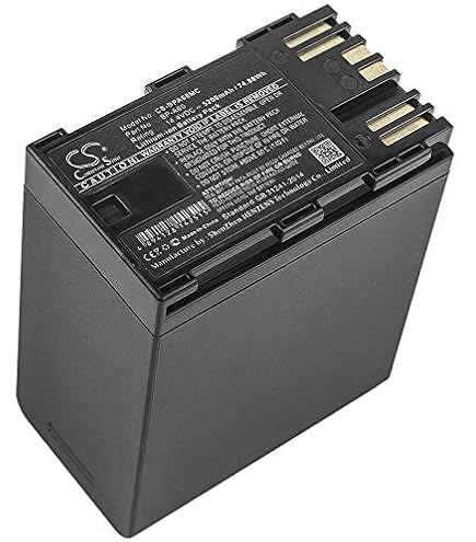 Amazon | JULUCA OEM BP-A60【14.4V 6400mAh/92Wh】 カメラ用