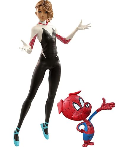 Amazon.co.jp: スパイダーグウェン ACT/CUT プレミアムフィギュア 公式