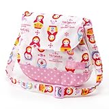 元気にお出かけベビーショルダーバッグ　幸せいっぱいラブリーマトリョーシカ（ホワイト）　B1702800　日本製