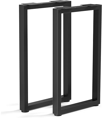 Amazon.co.jp: 2本組 テーブル 脚 アイアンレッグ アイアン diy脚 幅