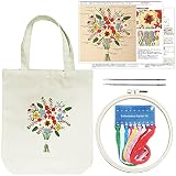 刺繍キット 初心者 手作りキット 上級者 クロスステッチ刺繍 キット 刺繍 刺繍セット 刺しゅう 日本語版ステッチ方法付 brelower (white)