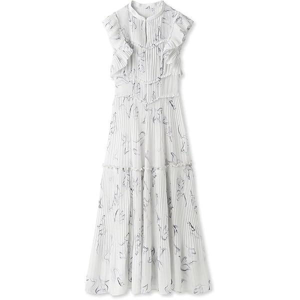 Amazon.co.jp: プリントプリーツワンピ : ファッション