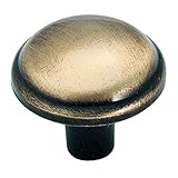 Amerock BP76209AE Allison Value Hardware Round Knob, Antique Brass, 1-1/8-Inch Amerock [並行輸入品]