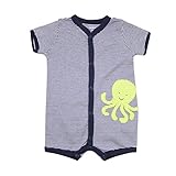カーターズ Carter's ロンパース モノクロボーダー タコの模様（並行輸入品） 【正規品保証】 [並行輸入品]