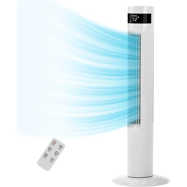 De'Longhi DETF122.WH, Dual Osciallating Tower Fan, 3 Fan Speed and 3 Wind  Modes, LED Display, Timer, Remote Control, White : Amazon.com.au: Home