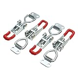 4Pcs Toggle Galvanized Iron Latch Catches Hasp For Case Box
