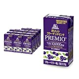 森永製菓 おいしいコラーゲンドリンク プレミオ 125ml 12本 ブルーベリー味 機能性表示食品 コラーゲンペプチド グルコシルセラミド コラーゲン ドリンク 飲料 （プレミオ, 12）