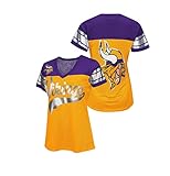 Minnesota VikingsレディースゲームWinningドライブジャージスタイルシャツXL