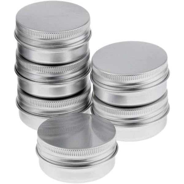 Amazon.co.jp: アルミ缶 Aluminezi ふた付き缶, アルミ, 100 ml, 24個