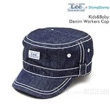 ストンプスタンプ（STOMP STAMP）×リー(LEE) キッズ＆ベビー ダブルネーム LEEデニムワークCAP 帽子 (50cm)