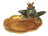 ガーデン オブジェ・置物 （クラウンカエル・TRAY） SNQ-0030