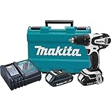 マキタ Makita 18V 充電 ドライバー ドリル LXT リチウムイオン セット XFD01RW 白 [並行輸入品]