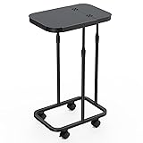 PRTONE ゴミ袋ホルダー 分別 ゴミ箱 45l 高さ無段階調整可 20L～90L袋対応 分別ゴミ袋ホルダー 骨組みタイプ 袋 かけるだけ 蓋付き キャスター付き ゴミ袋 スタンド 45リットル スリム おしゃれ キッチン 分別ゴミ箱 ニオイ漏れ対策 台所 リビング 洗面所 トイレ オフィス ゴミ箱ホルダー ポリ袋ホルダー ブラック