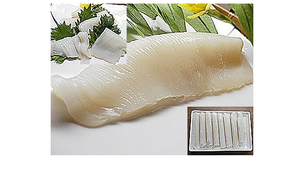 Amazon イカ 刺身 お造り いか するめいか 500g 6個 イカの刺身 を イカそうめん にしても スルメイカ いかそうめん 越前名産工房 鮮魚 通販