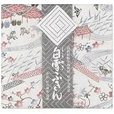 白雪ふきん 白雪友禅ふきん 琉球紅型 （乳白）