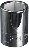SK Hand Tool 41124 6 Point 3/4-Inch Standard Drive Socket 1/2-Inch Chrome [並行輸入品]