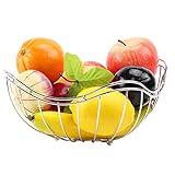 WENZHE フルーツ ラックボウルバスケボール排水バスケット キャンディー ストレージ ステンレス鋼、 23x12cm