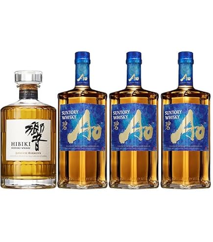 Amazon.co.jp: サントリー ワールドウイスキー 碧(あお) Ao 43度 [箱付