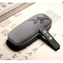 端溪硯　書道具　すずり　硯板　硯　文房用品 楽天市場】すずり 書道 硯 端溪硯 旧坑麻子坑 刻入楕円型 高級品