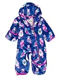Hatley ハットレイ 女の子 幸せを呼ぶフクロウさん マイクロフリース・フード付きカバーオール・ジャンプスーツ 70cm ~ 75cm 、6-12M(69-74cm) マルチカラー ポリエステル1