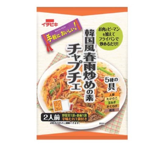 イチビキ 韓国風春雨炒めの素チャプチェ