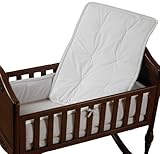 Baby Doll Bedding Cradle Bedding Set, White (Discontinued by Manufacturer) by BabyDoll Bedding