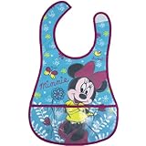 ディズニー 食事用エプロン ビブ 【99285】 (ミニーマウス)