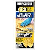 KingOrigin 70003A Premium 120-Piece Sandpaper