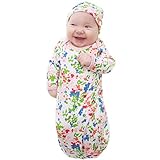 (ベビービーマイン) Baby Be Mine新生児ガウンと帽子のセット US サイズ: Newborn / 0-3 Months