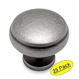 Cosmas ® 1438 WN風化ニッケルキャビネットハードウェアラウンドノブ – 1 – 3 / 16 "直径 – 25パック