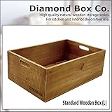 木箱 ラスティック　スタンダードボックス Lサイズ