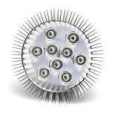 赤/青 植物ライト 植物育成LED スポットライト 植物育成用LEDライト 水耕栽培 室内栽培 一般照明 (E27 27W　6赤3青)