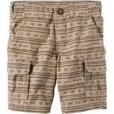 Carter's(カーターズ) プリントカーゴショーツ ブラウン ボトムスショートパンツ 2歳【並行輸入】