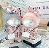 15 cm/17 cmぬいぐるみ衣装 人形衣装セット、ぬいぐるみ着せ替え服 可愛 いぬいぐるみ衣装 DIY 置換 アクセサリー 人形装飾 ドール衣装 着せ替え，どんな人形にも似合う (B-4個)