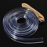 INHDBOX 3 Pcs 1m Transparent Baby Kids Table Corners Edge Protection / Corner Guard Baby Safety + Ta
