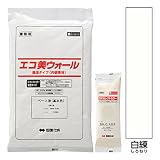 エコ美ウォール[透湿タイプ]～内装リフォーム用着色トップコート　カラー４１色あり～ 白練［2］