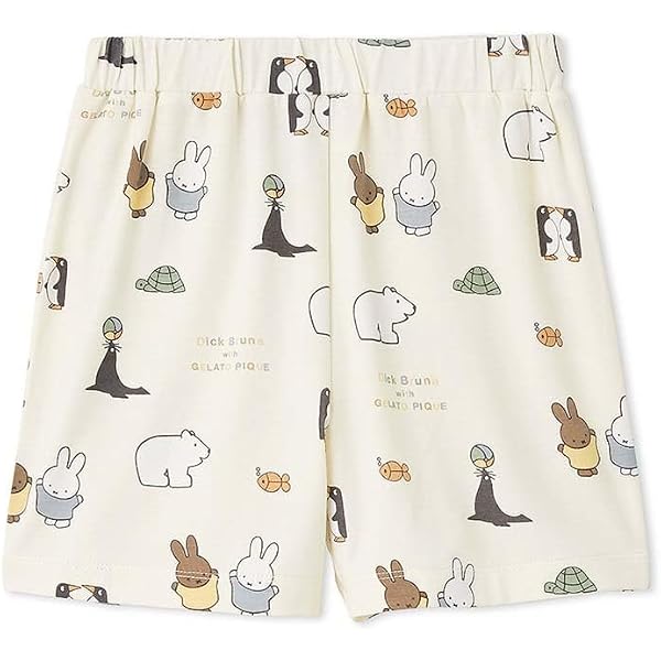 Amazon | [GELATO PIQUE] DickBruna 接触冷感ワンポイントTシャツ