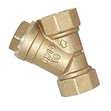 Fenteer DN15 　黄銅　フィルターバルブ　Y型　ストレーナ　バルブ　ホース　チューブ　コネクタ　実用　便利　