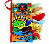 Kishiya 動物尾布本おもちゃ (5 ページ)  ソフトベビー動物尾布本 　赤ちゃん/幼児の尾布本のおもちゃ　早期学習と教育の書籍玩具　　男女兼用　　ベストギフト　　動物のしっぽ布の本　ペットの尾