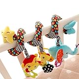 Happy Cherry　超かわいい　ベビーベッドハンギング　人形　ベビーキッズベアー装飾おもちゃ　甲虫　カラフル　出産　誕生日　プレゼント　音楽　ピンク